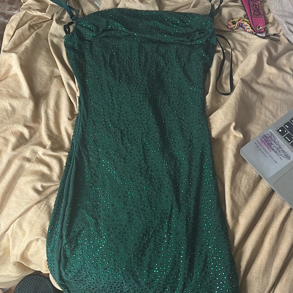 Green Windsor dress